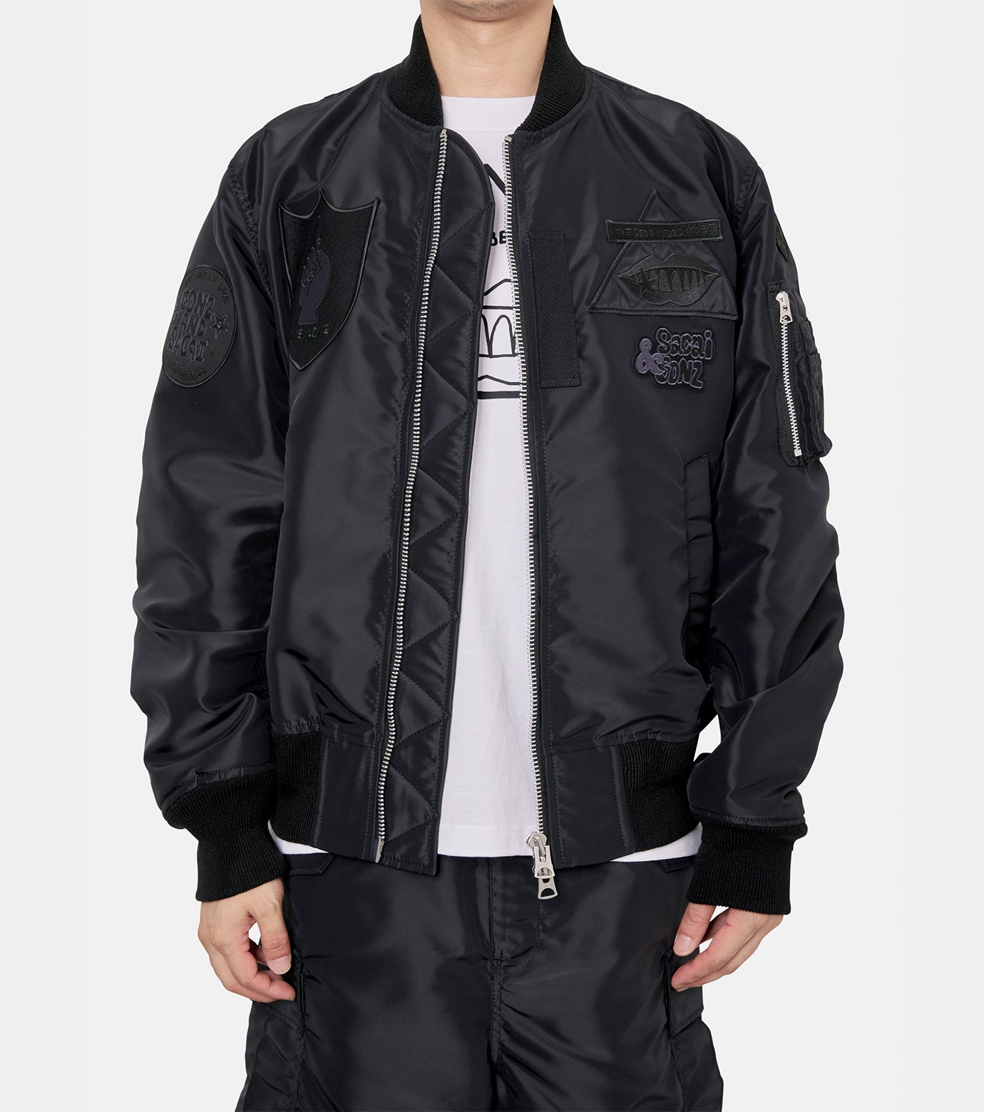 sacai Gonz Nylon Twill Blouson