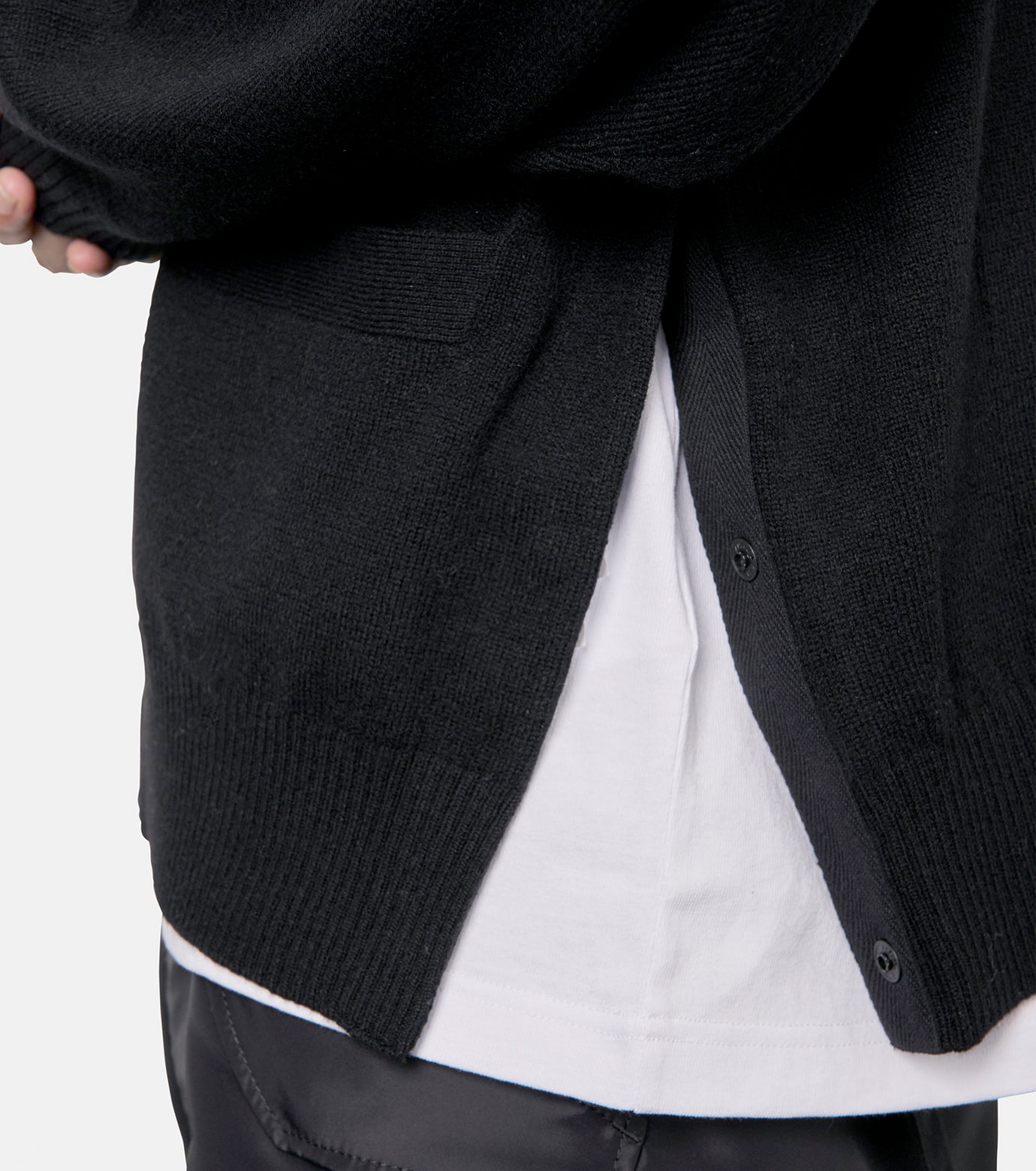 sacai Gonz Wool Knit Cardigan