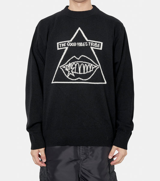 sacai Gonz Wool Knit Sweater