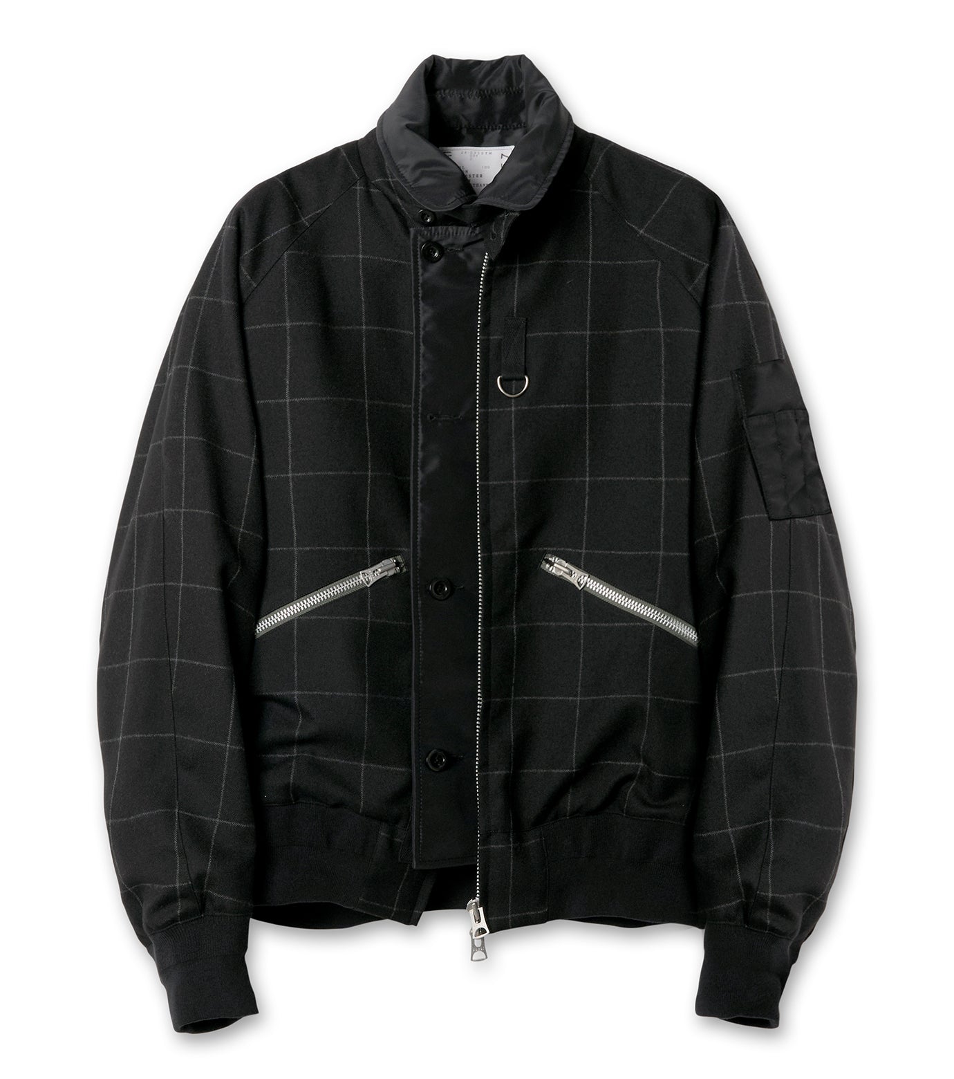 Windowpane Blouson