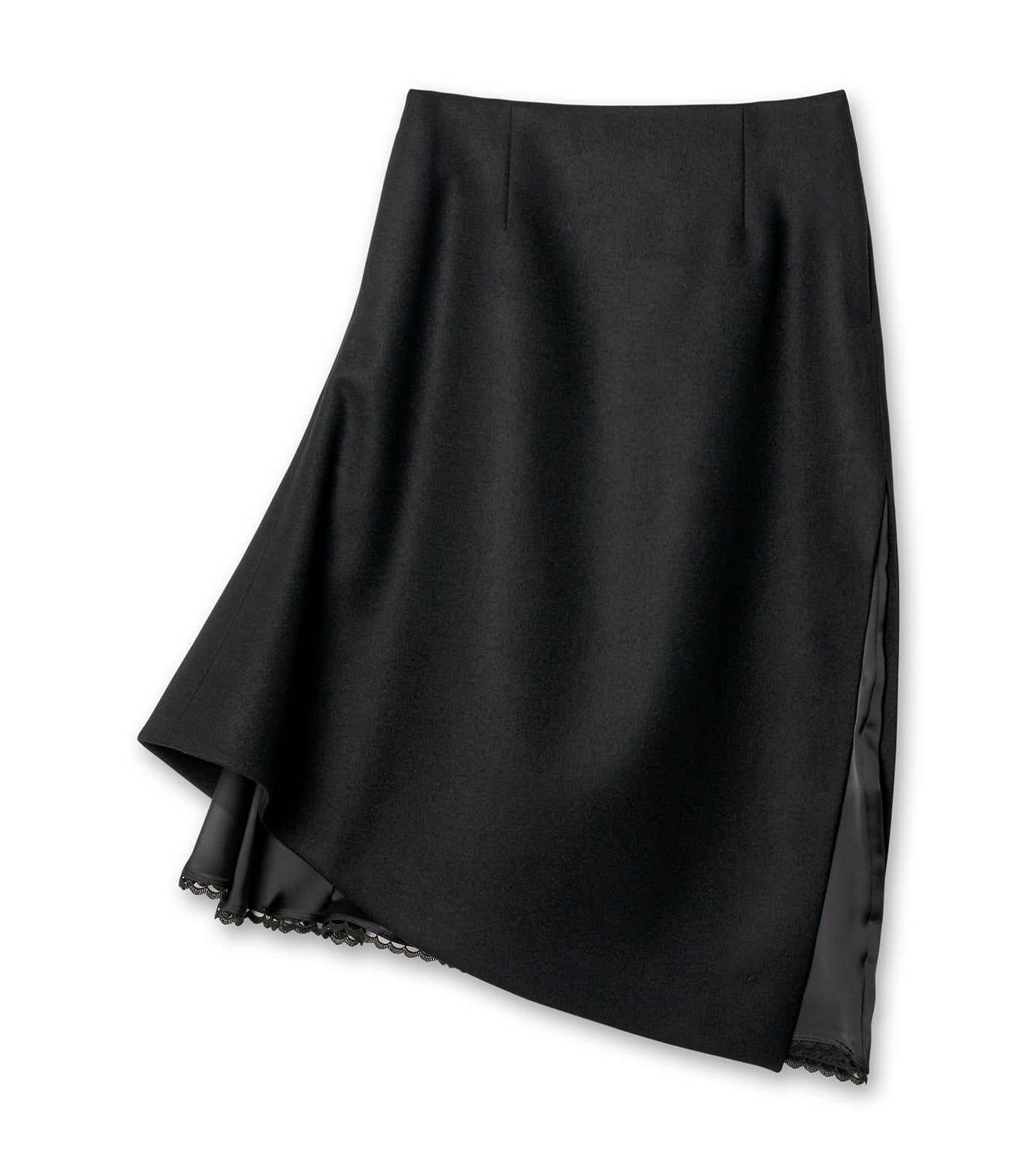 Wool Melton Skirt