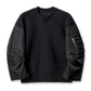 Nylon Twill Sponge Sweat Pullover