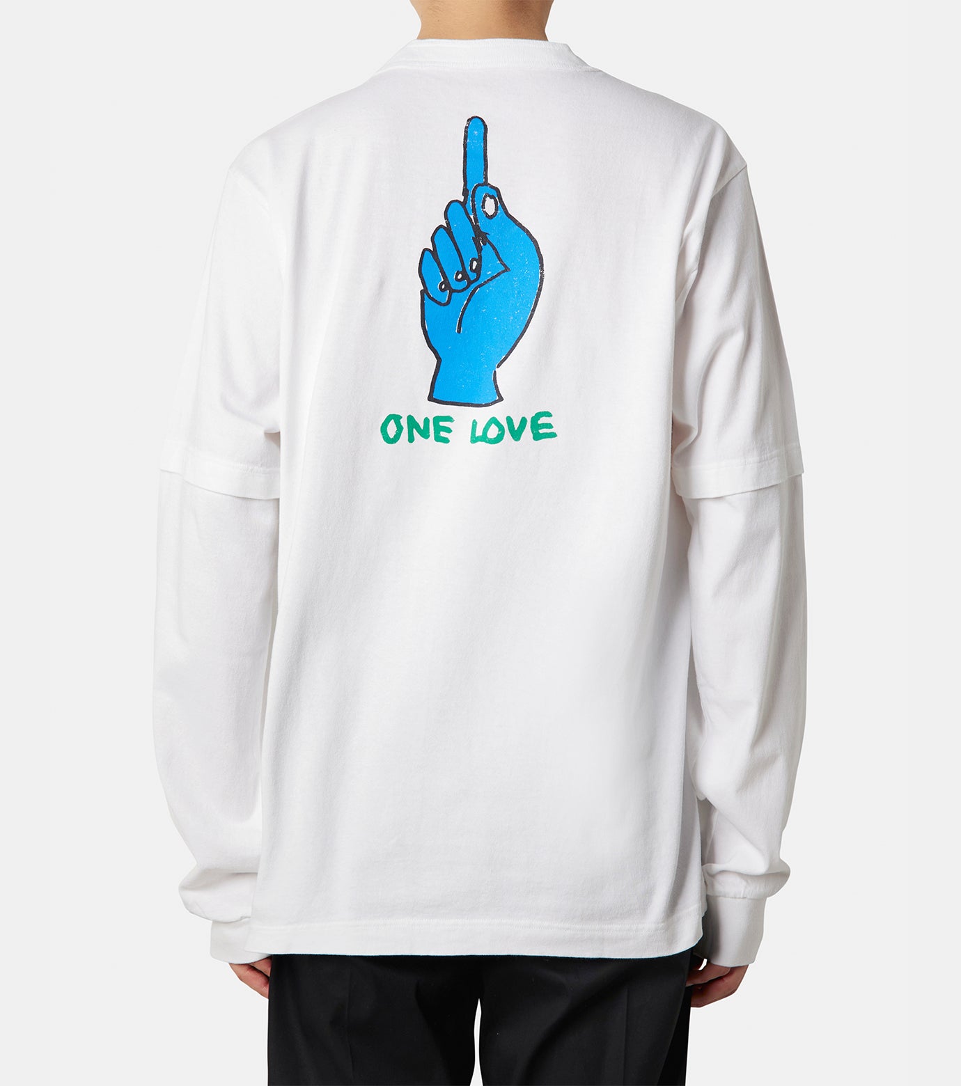 sacai Gonz ONE LOVE L/S T-shirt