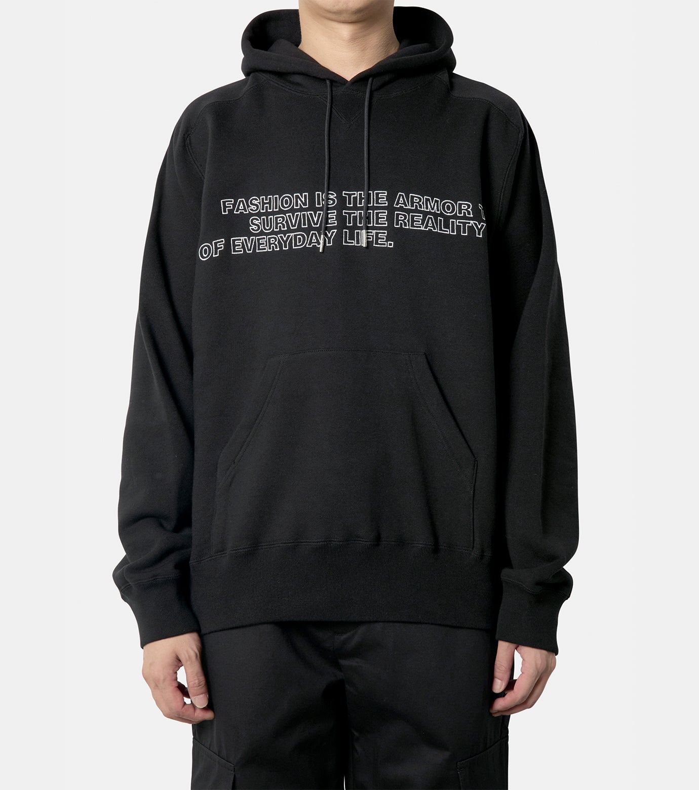 Graphic Embroidery Hoodie