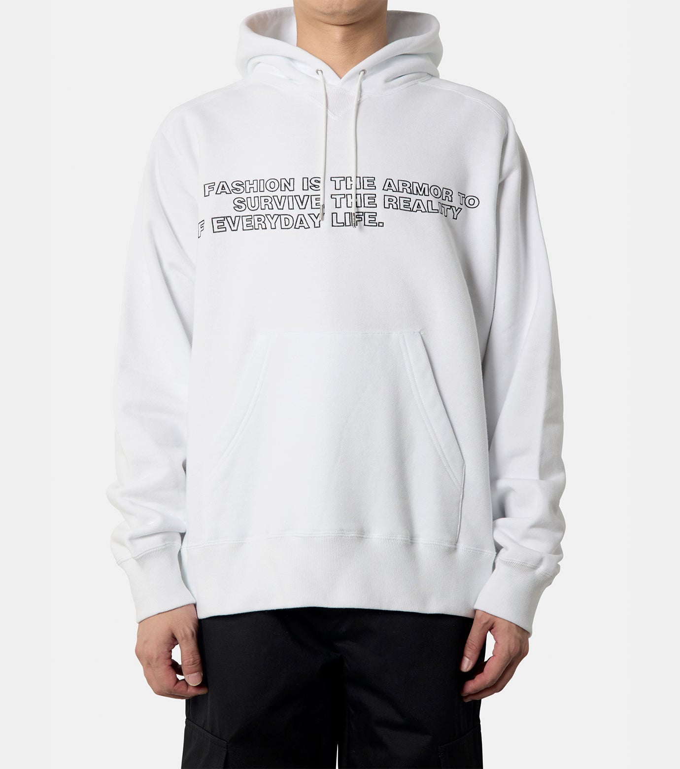 Graphic Embroidery Hoodie