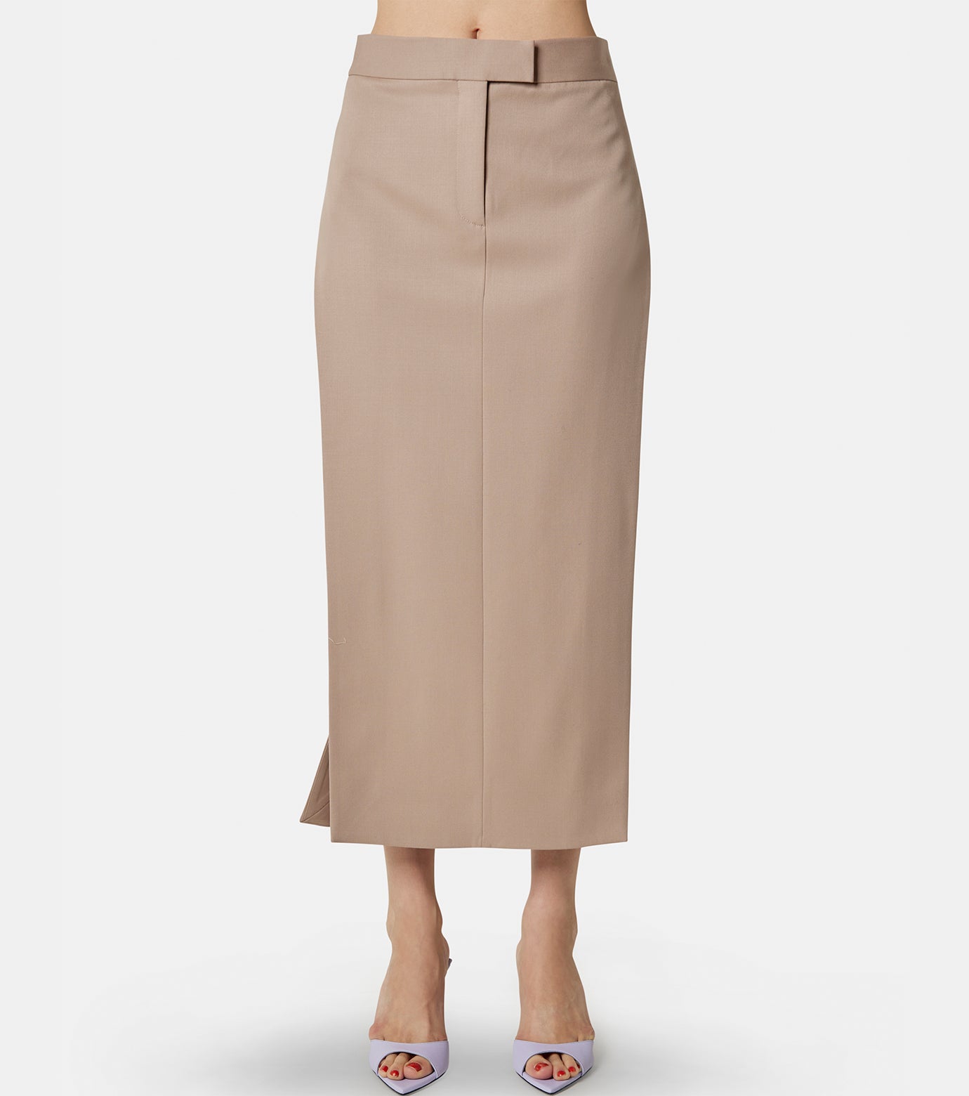 Midi Skirt Gabardine