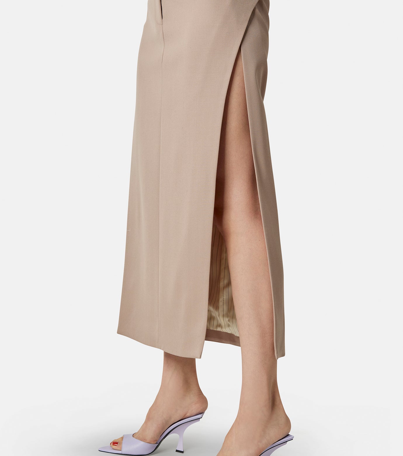 Midi Skirt Gabardine