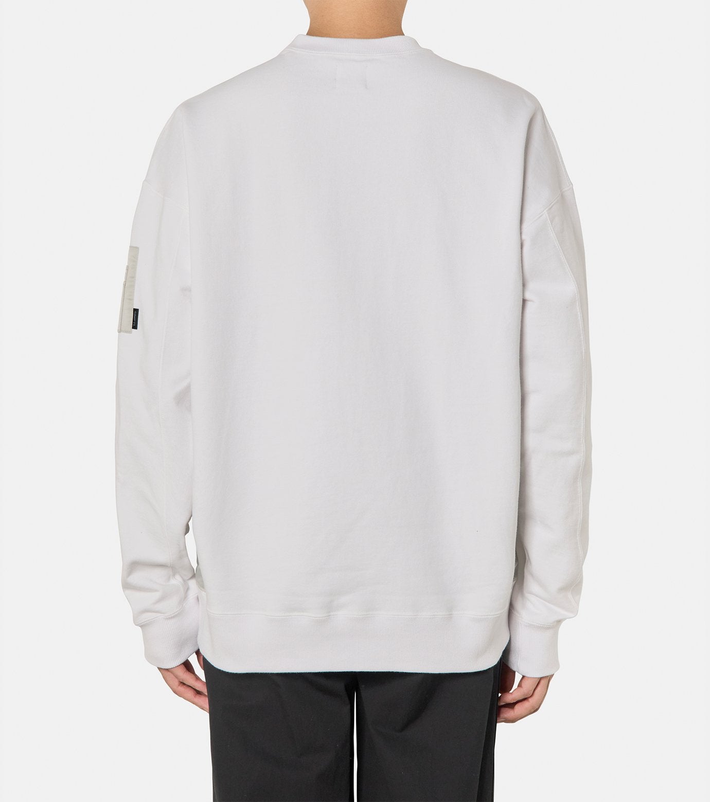 Nylon combination Sweatshirt.