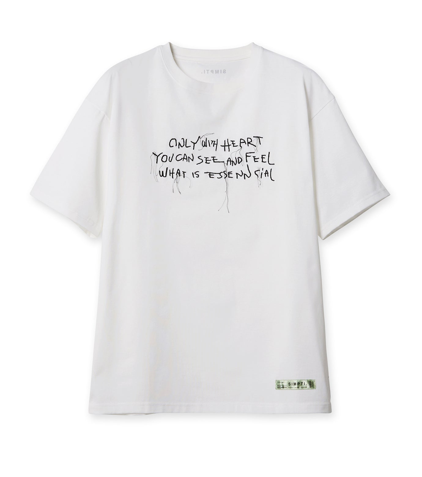 Embroidery T-shirt "IN YOUR HEART"