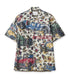 Car Race / Tropical Print Shirt