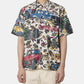 Car Race / Tropical Print Shirt