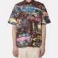 Car Race / Tropical Print Shirt