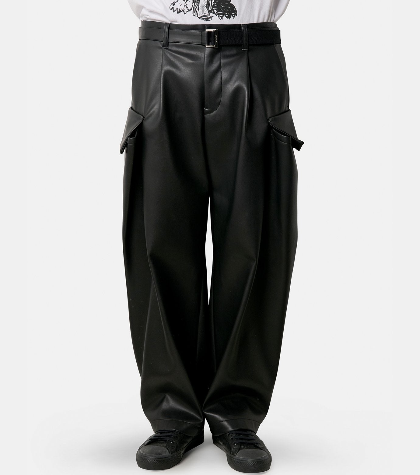Faux Leather Pants