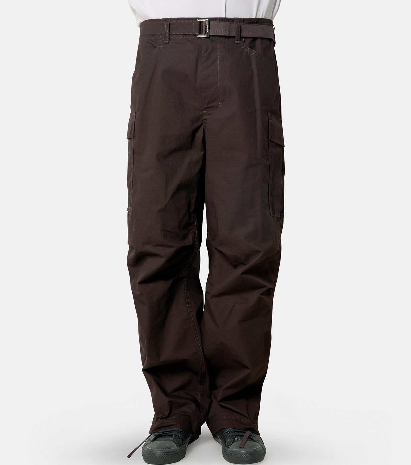パンツ sacai Rip Stop Pants 24SS size 1 Gray Garment Dye Rip Stop Cargo Pants by sacai on Sale