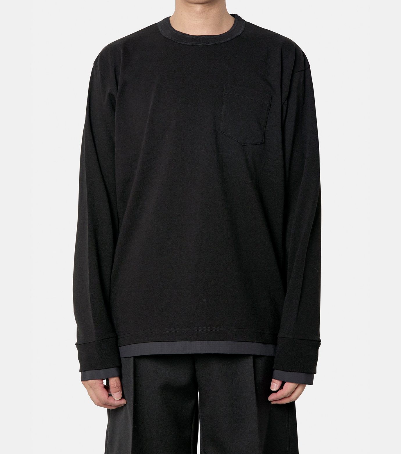 Cotton Jersey L/S T-Shirt
