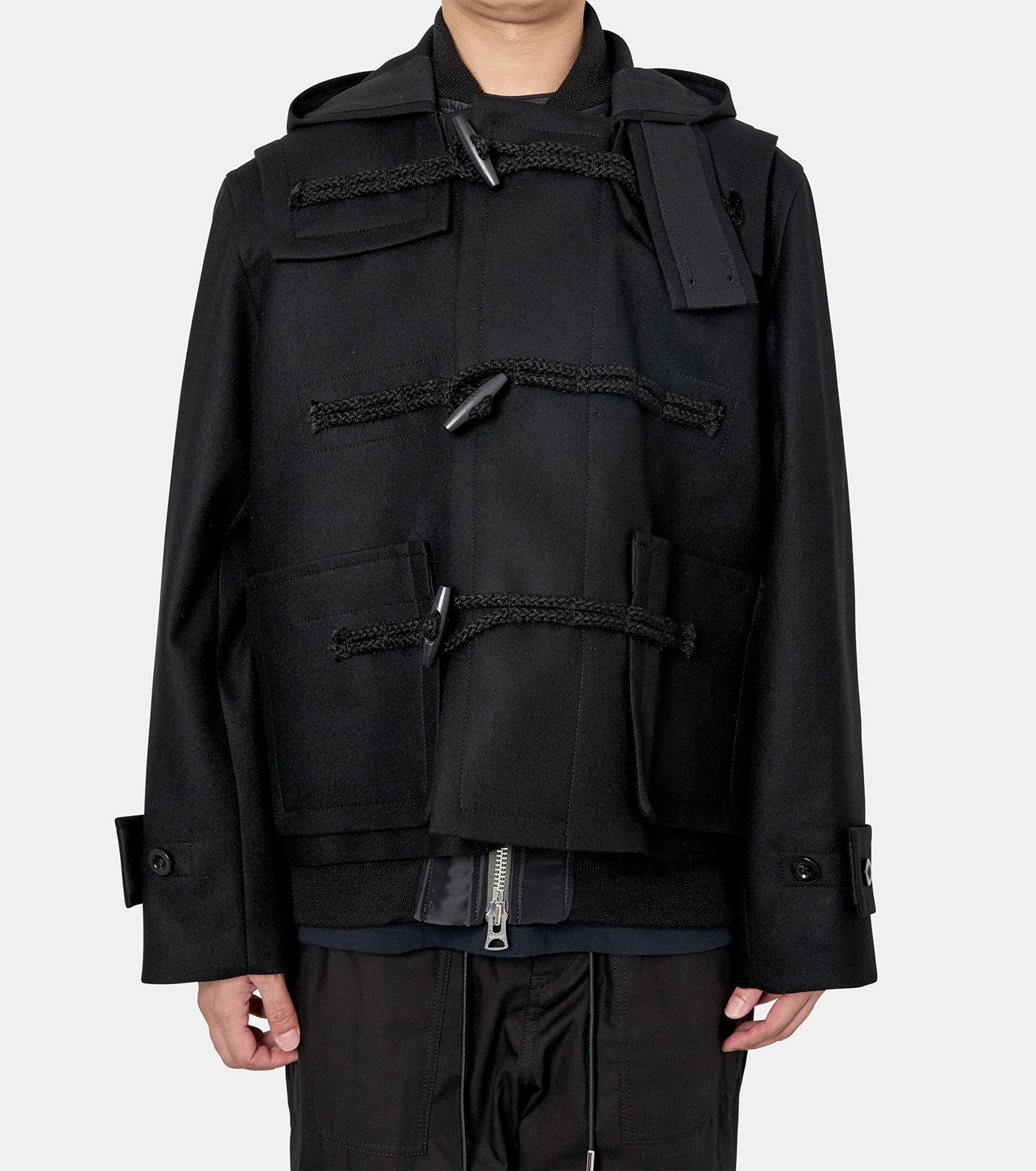 Wool Melton Blouson