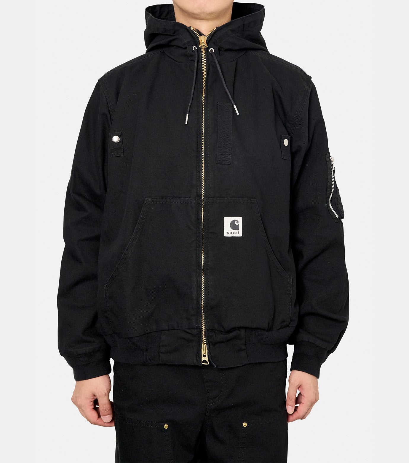 Carhartt WIP Washed Duck Hooded BZ