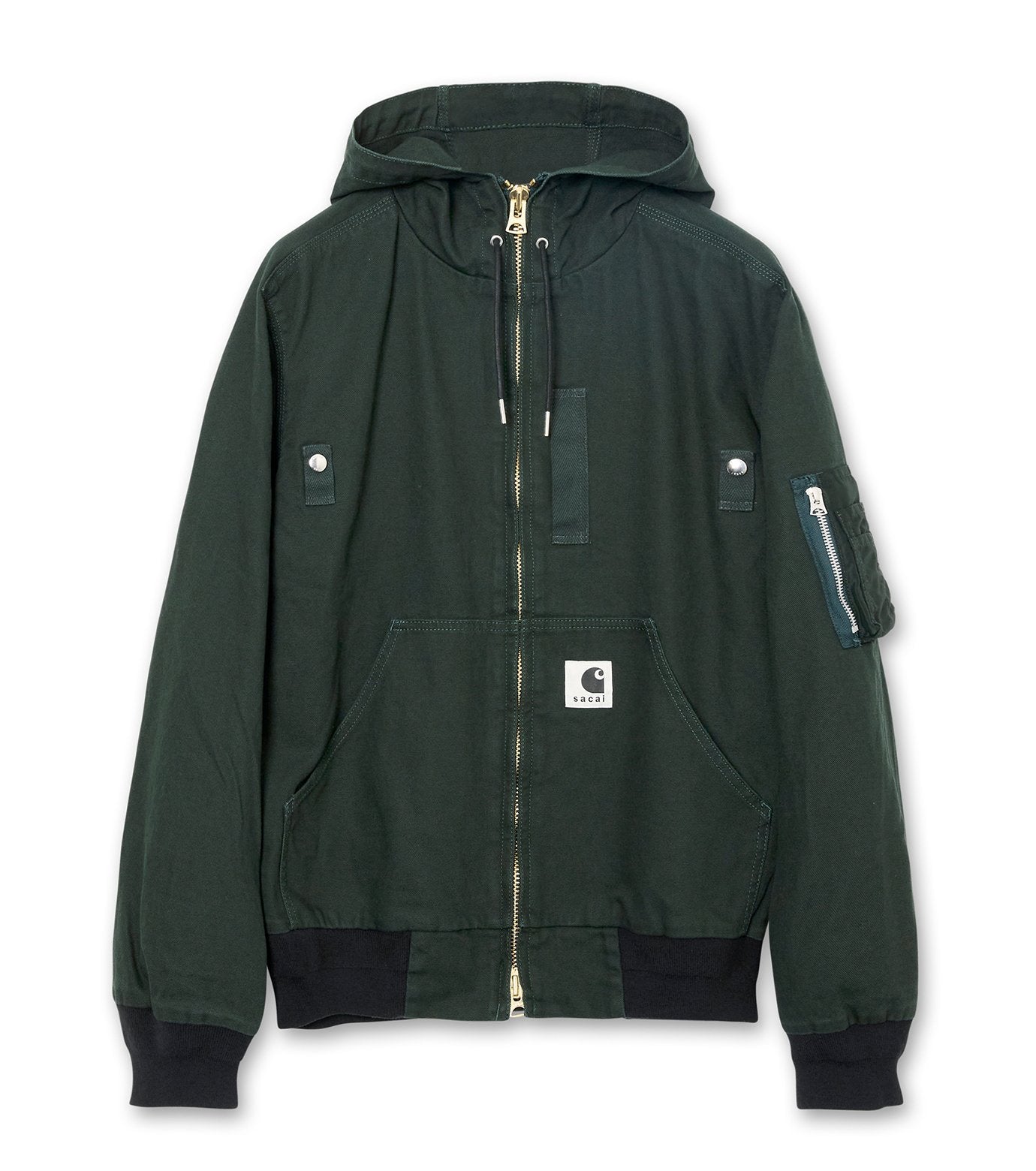 Carhartt WIP Washed Duck Hooded BZ