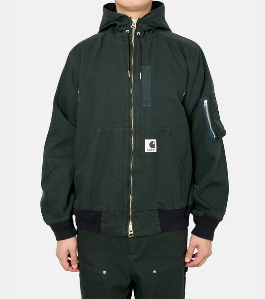 Carhartt WIP Washed Duck Hooded BZ