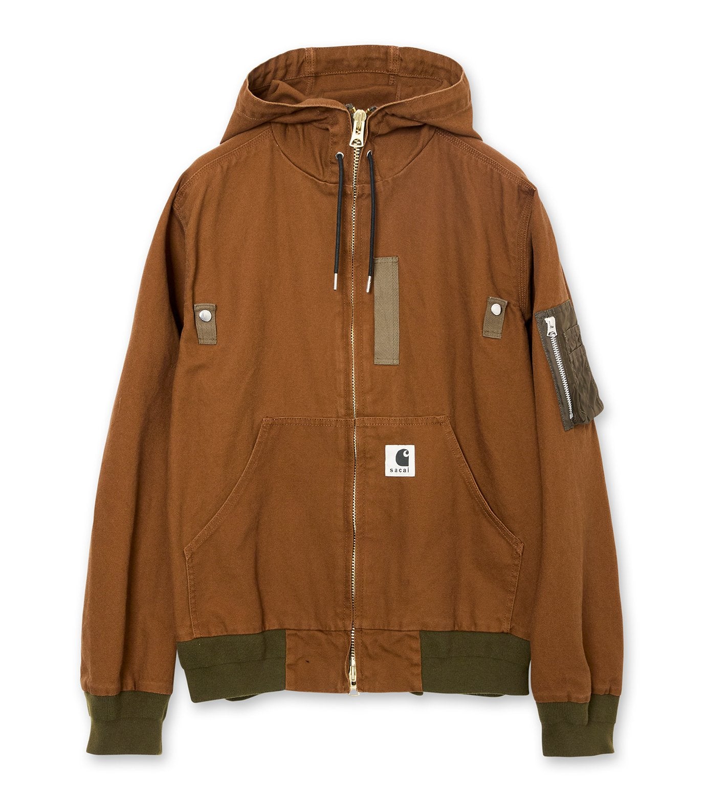 Carhartt WIP Washed Duck Hooded BZ