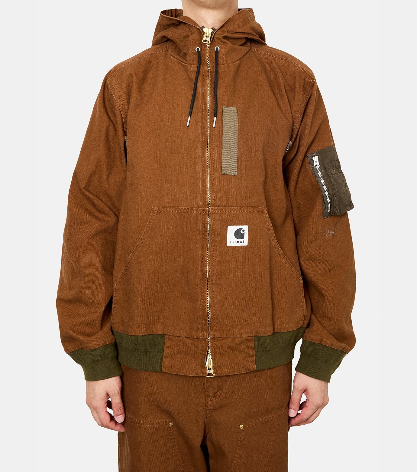 Carhartt WIP Washed Duck Hooded BZ