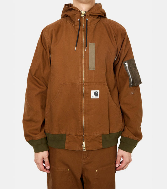 Carhartt WIP Washed Duck Hooded BZ