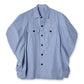 Cotton Poplin Puff Slv Shirt