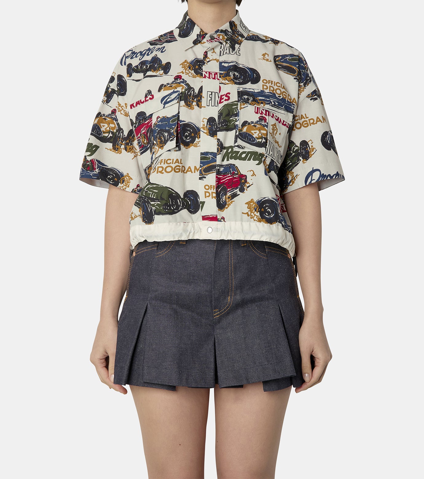 Car Race Print Shirt