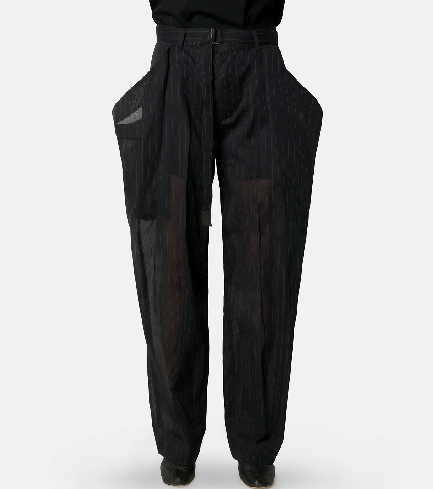 High Twist Voile Pants