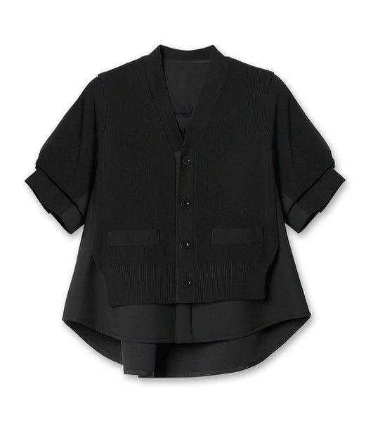Suiting Mix Knit Cardigan – RESTIR