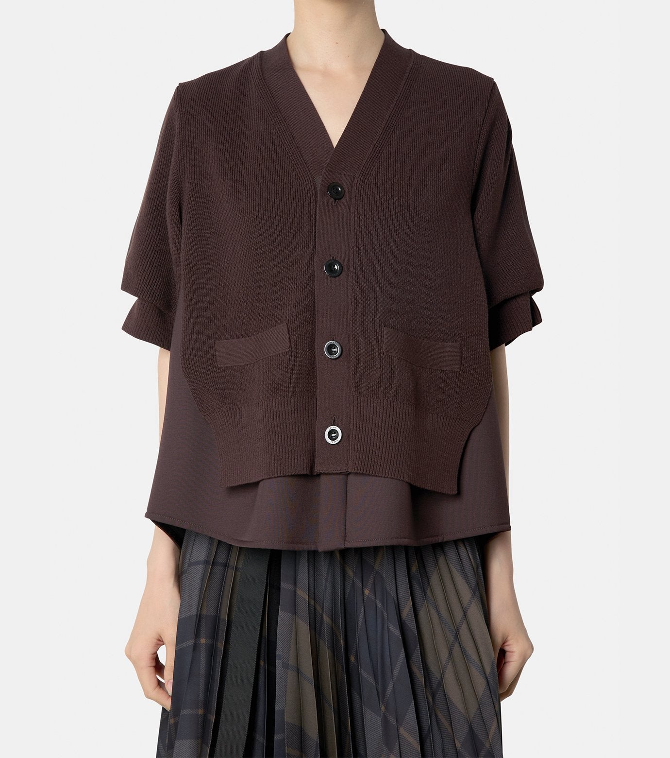 sacai] Nylon Twill Mix Pullover – MaW SAPPORO