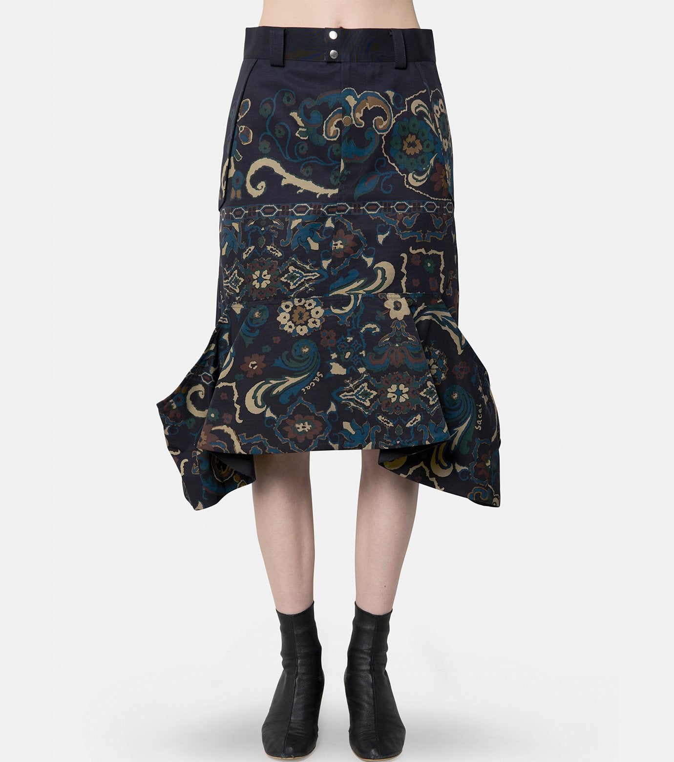 Floral Print Skirt