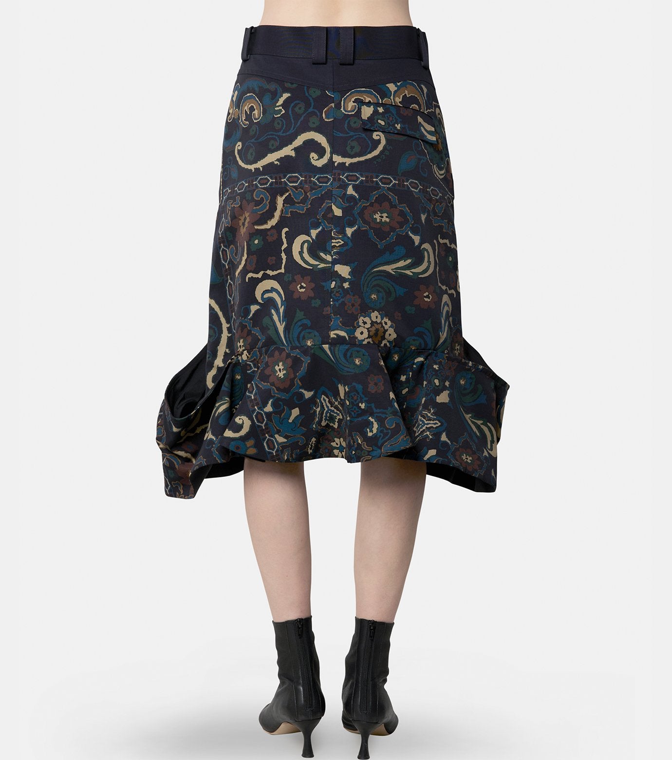 Floral Print Skirt