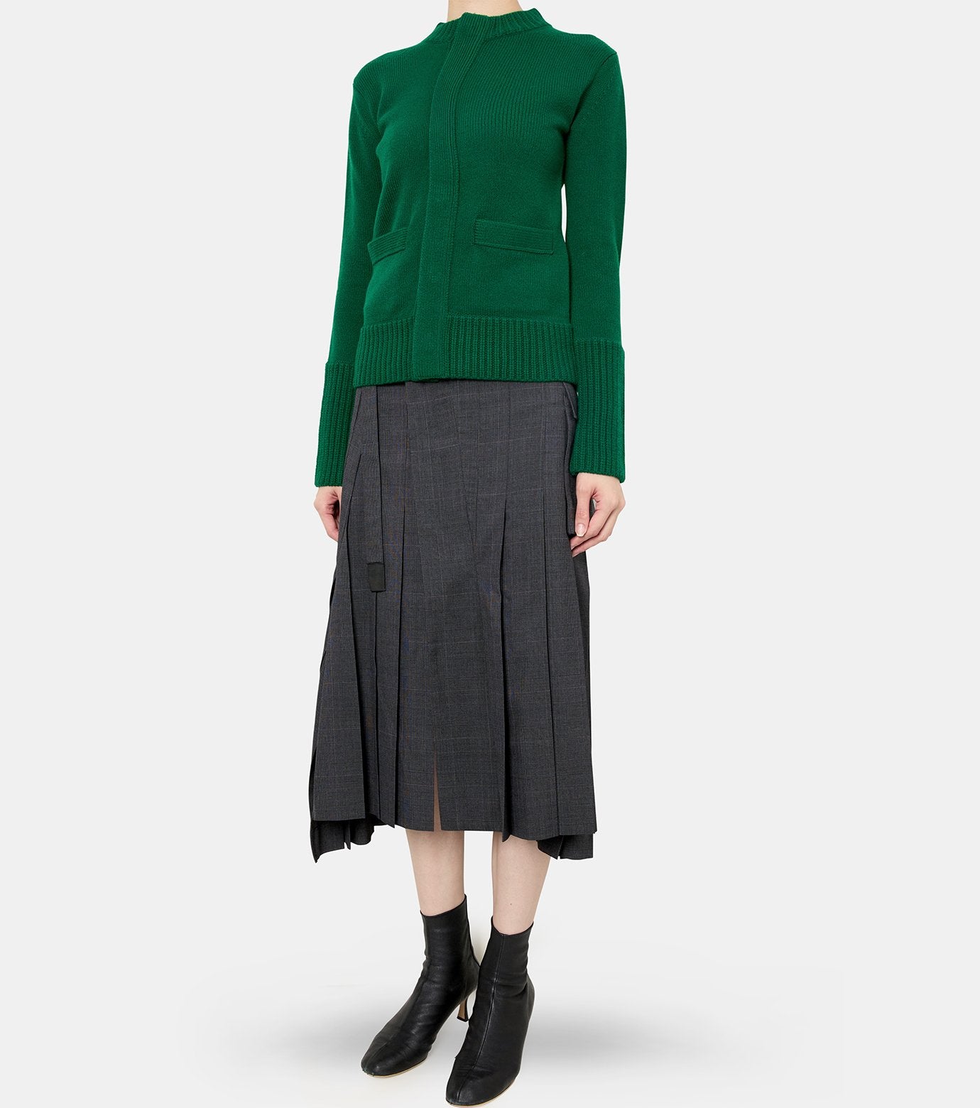 Wool Knit Cardigan