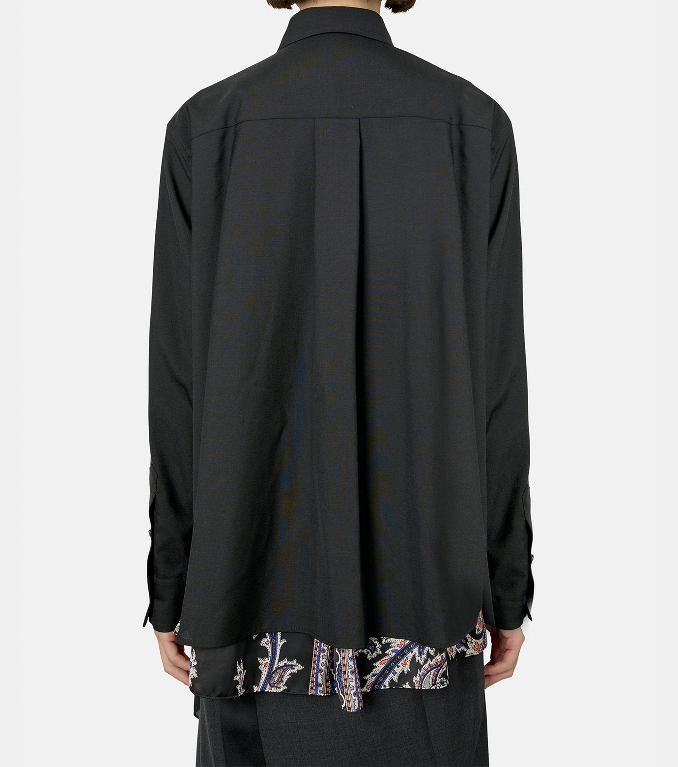 Suiting x Paisley Print Shirt