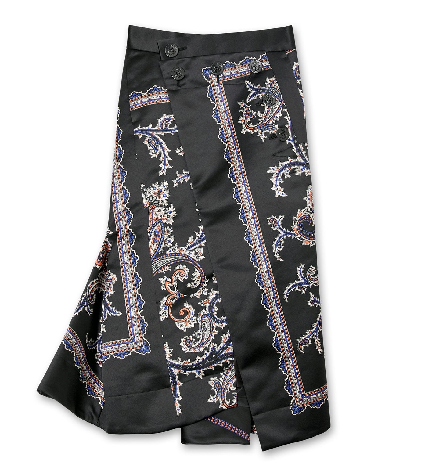Paisley Print Skirt