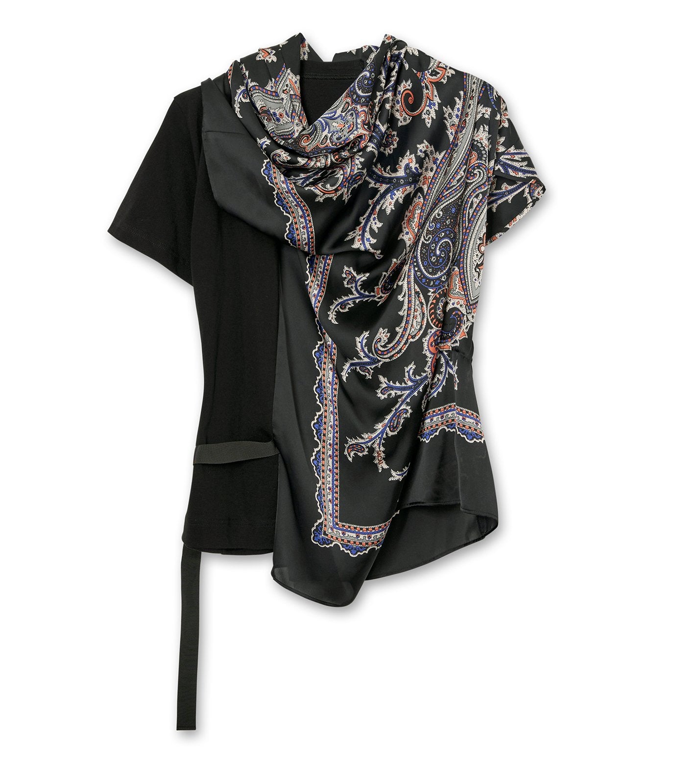 Paisley Print x Cotton Jersey T
