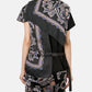 Paisley Print x Cotton Jersey T