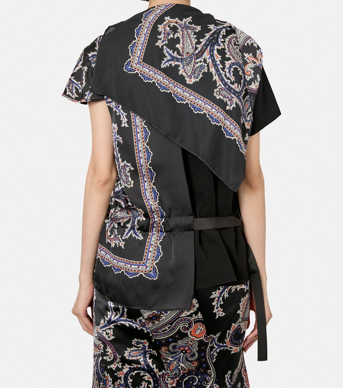 Paisley Print x Cotton Jersey T