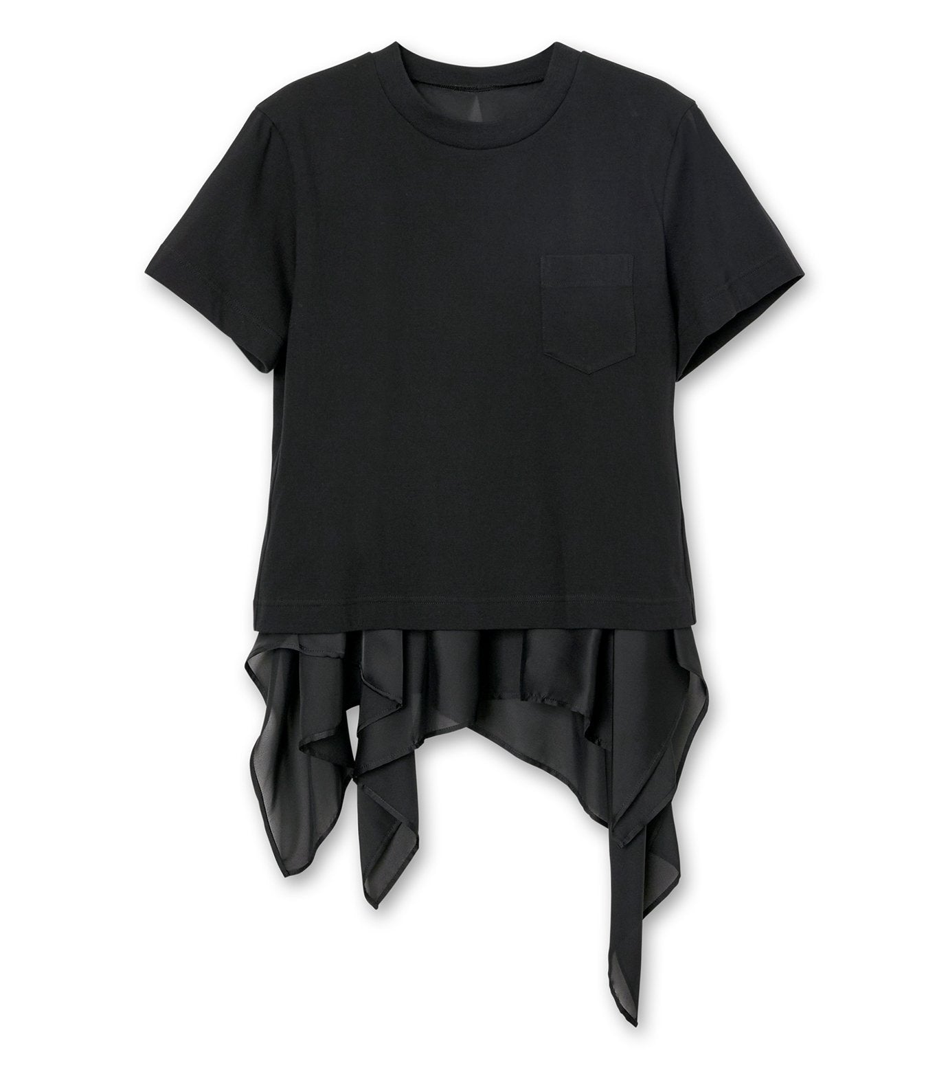 Satin x Cotton T-Shirt
