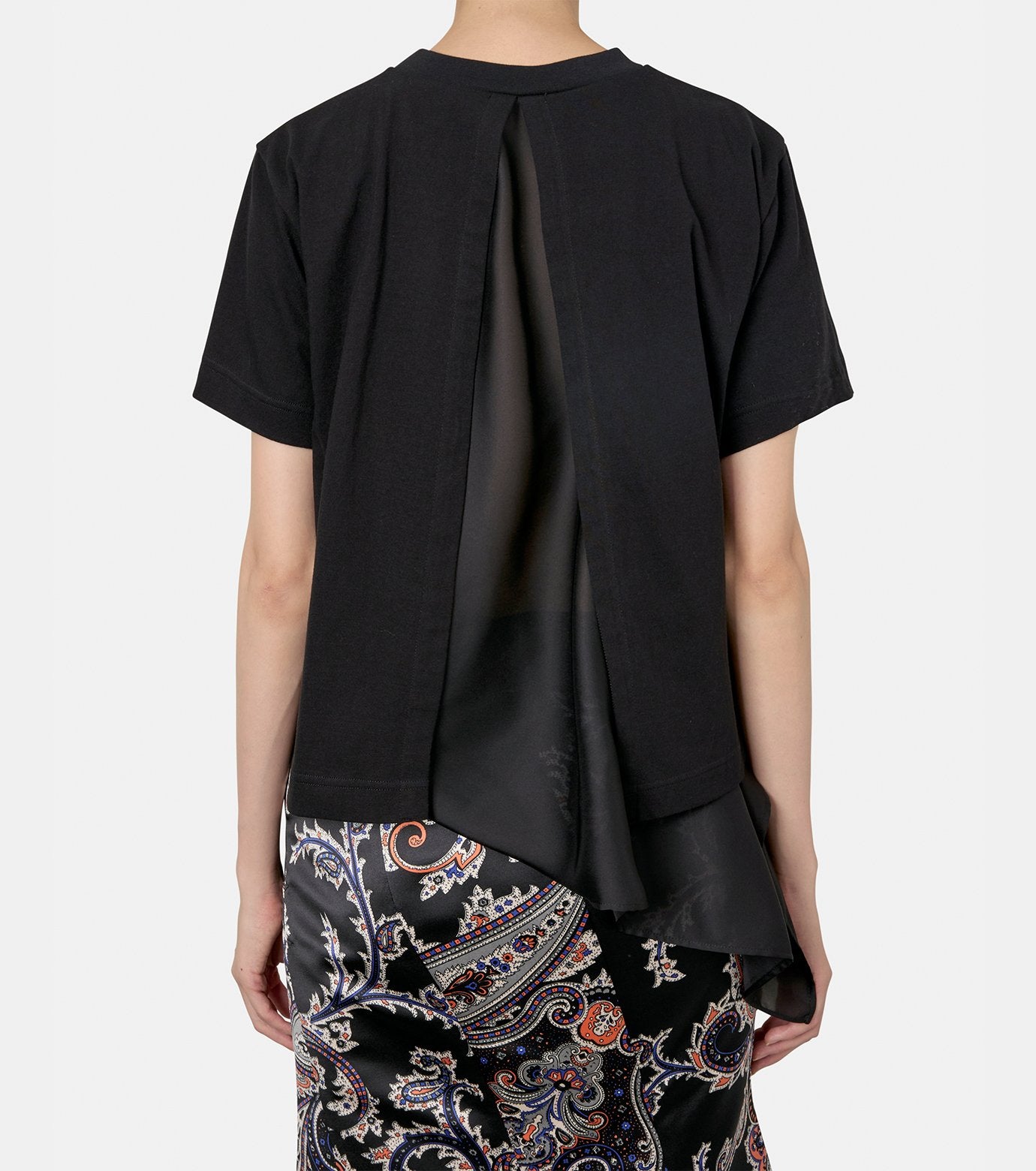 Satin x Cotton T-Shirt