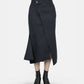 Wool Melton Midi Skirt