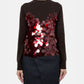 Sequin Embroidery x Wool Knit PO