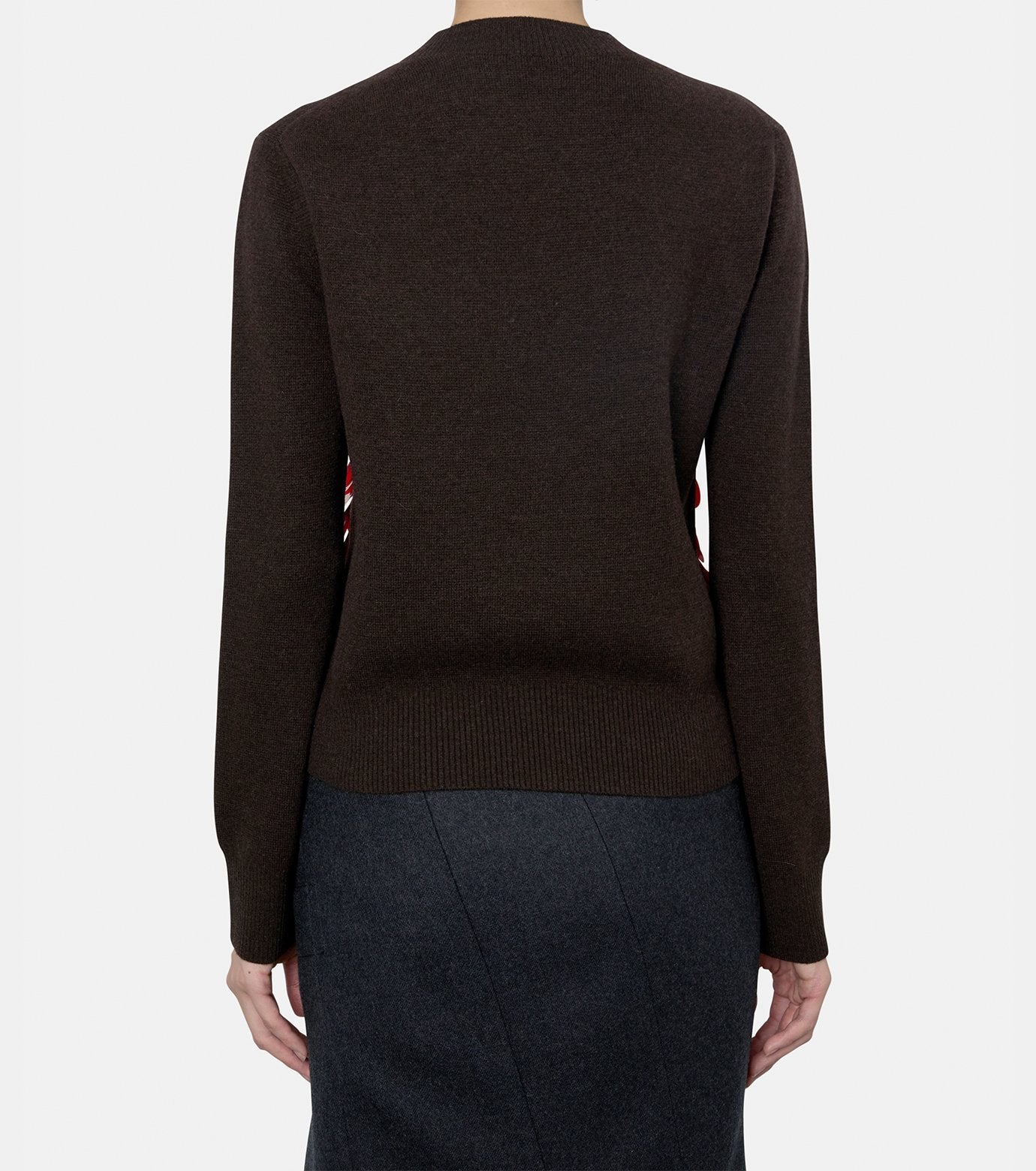 Sequin Embroidery x Wool Knit PO