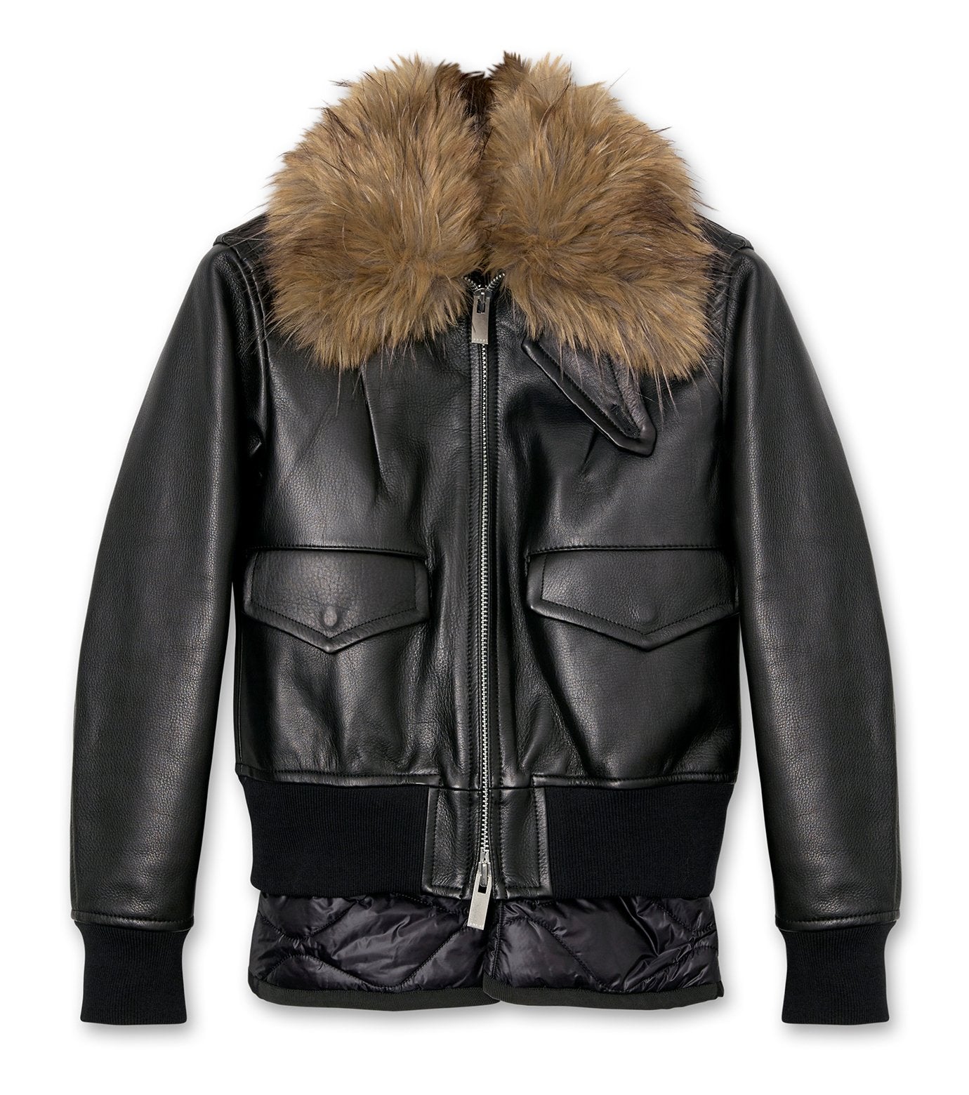 Leather Blouson