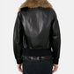 Leather Blouson