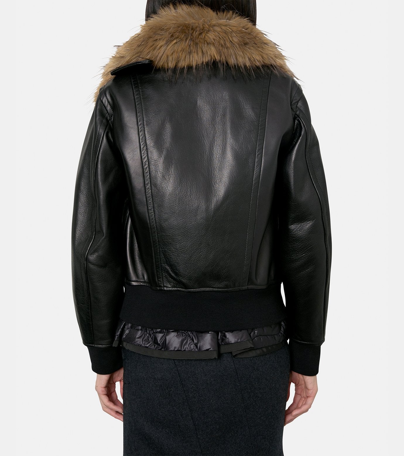Leather Blouson