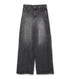 TUCKDETAIL DENIM TROUSERS