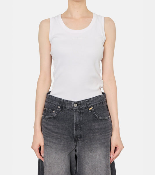 LOGO SLEEVELESS TOP