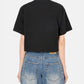 CROPPED LOGO T-SHIRT